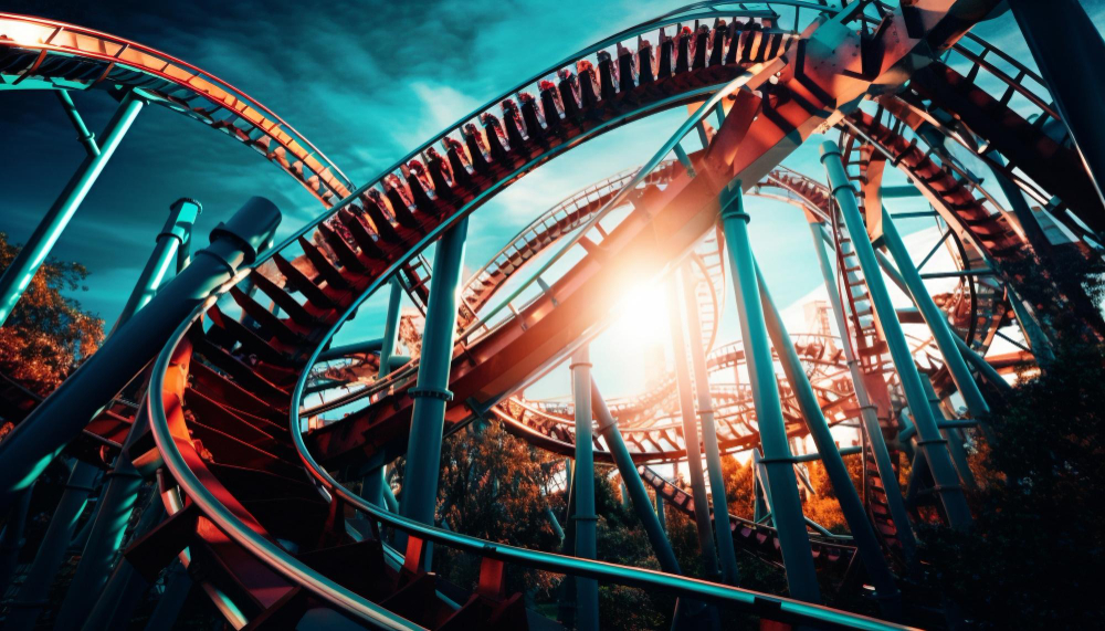 Roller coaster ride